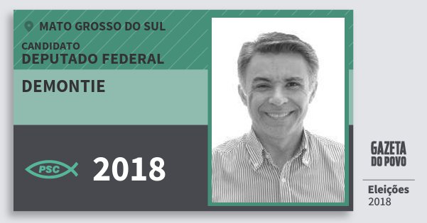 Santinho Demontie 2018 (PSC) Deputado Federal | Mato Grosso do Sul | Eleições 2018 Santinho Demontie 2018 (PSC) Deputado Federal | Mato Grosso do Sul | Eleições 2018