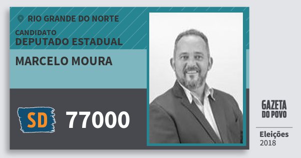Santinho Marcelo Moura 77000 (SOLIDARIEDADE) Deputado Estadual | Rio Grande do Norte | Eleições 2018 Santinho Marcelo Moura 77000 (SOLIDARIEDADE) Deputado Estadual | Rio Grande do Norte | Eleições 2018